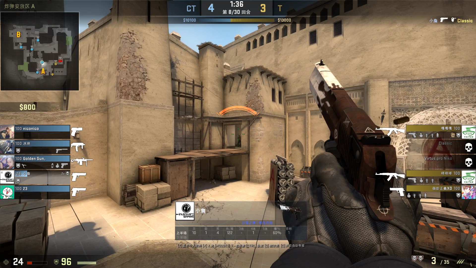 神回来了！ rookie 的 Crow 1拉动3次爆炸控制了 Royal Never Give Up 的早期崩溃， Invictus Gaming 获得了赛点